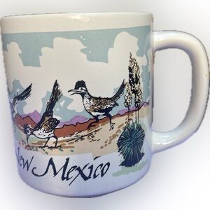 Vintage New Mexico souvenir ceramic mug 1988